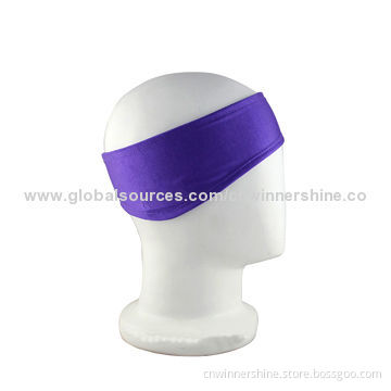 Wired Purple Audio Sports Band with Cotton Material